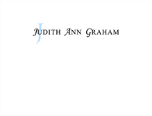 Tablet Screenshot of judithanngraham.com